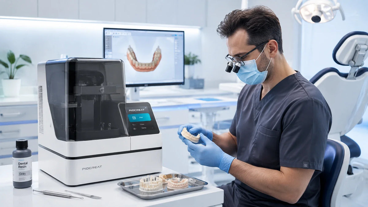In-House Dental 3D Printing for Clinics: A Practical Chairside Workflow