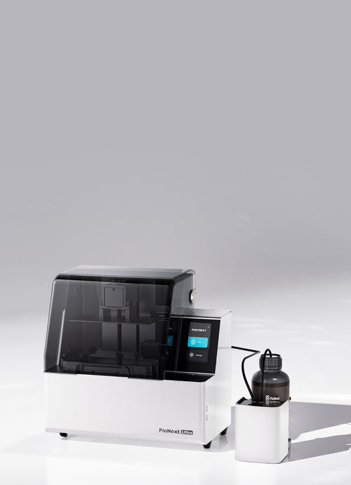 PioNext Ultra dental production 3D printer, portrait product view