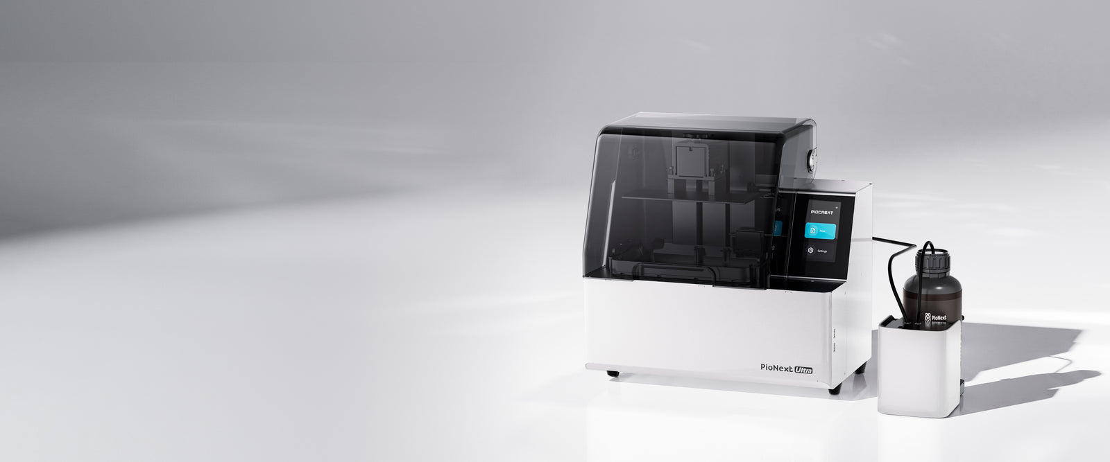 PioNext Ultra dental production 3D printer, landscape product view