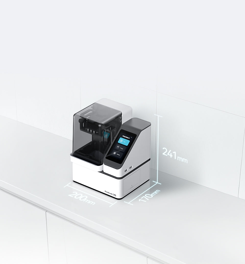 PioNext Mini compact footprint for clinic and dental laboratory use