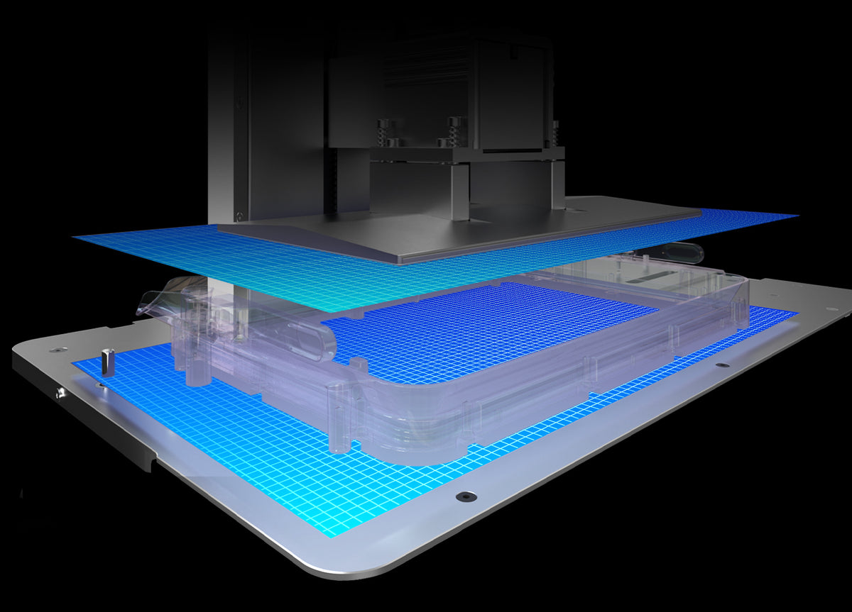 PioNext Ultra factory pre-leveled build platform