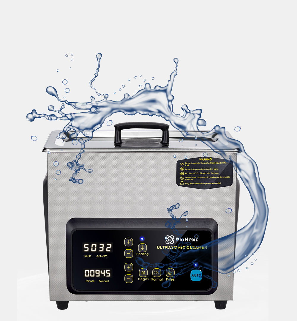 CD-X3 360-degree ultrasonic cleaning for detailed resin parts