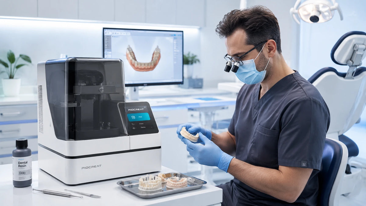 Additory chairside dental 3D printer works in dental clinics