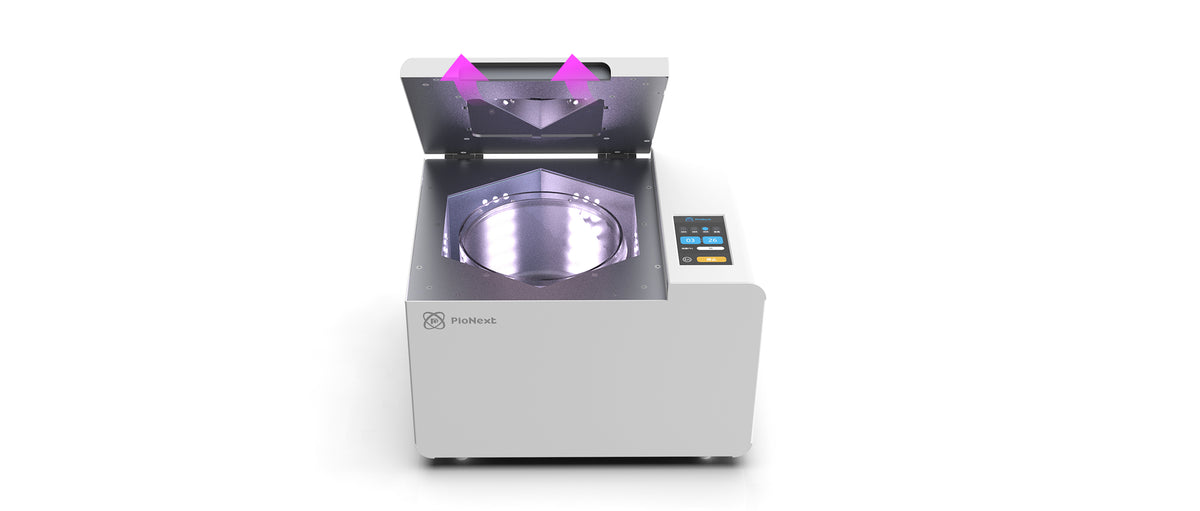 UV02 fast one-to-five-minute dental resin post-curing